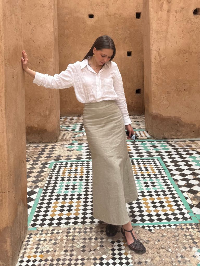 Falda SERA, colección Luz de Arám